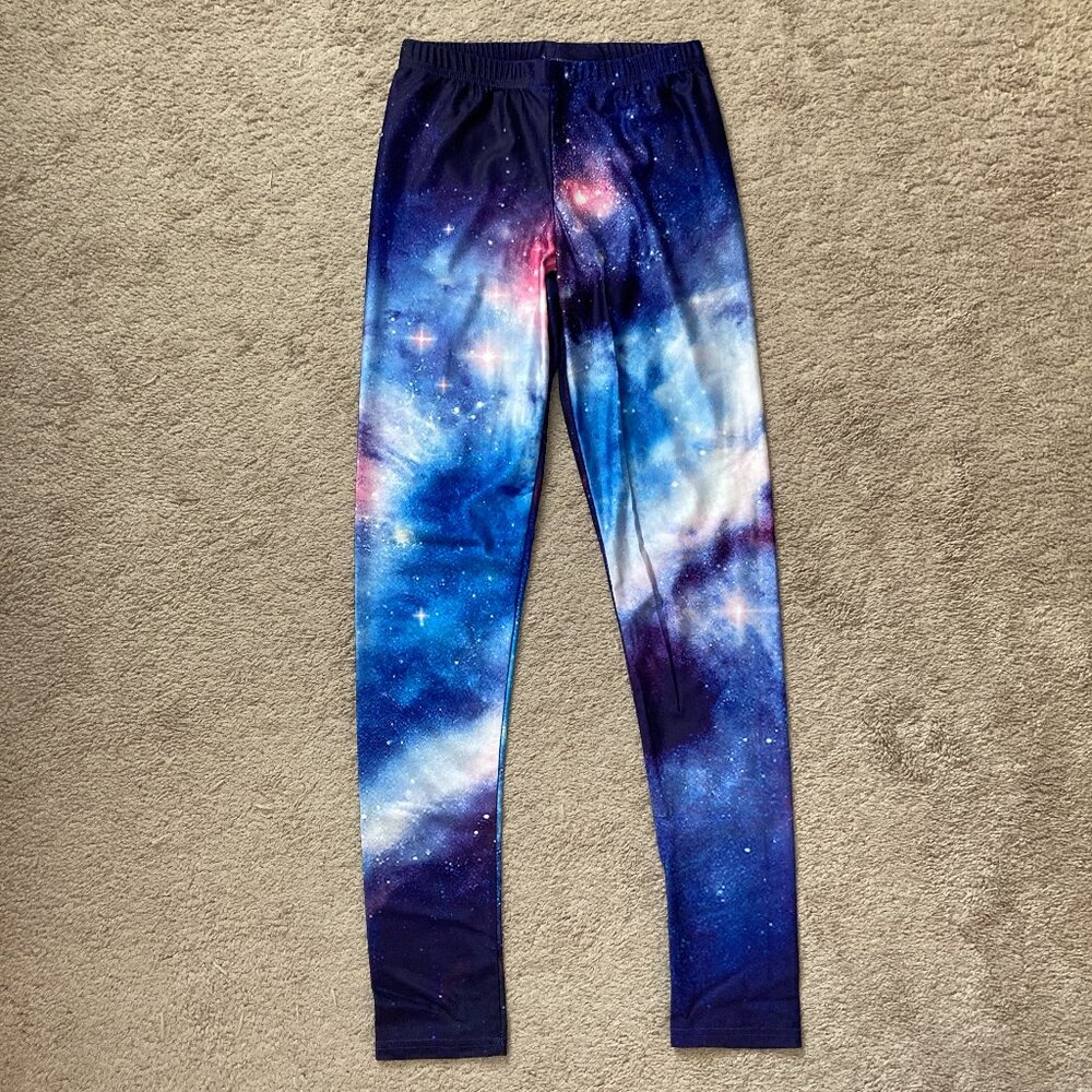 galaxy space leggings size XS/S